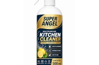 SUPER ANGEL Kitchen & Chimney Degreaser/Cleaning Spray – GreaseGone Pro – Heavy-Duty Kitchen & Chimney Degreaser (500 ml), for Removing Residue, Soot, and Grease, Safe for Use on All Surfaces