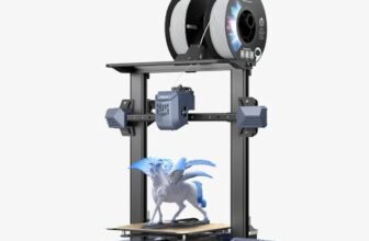 3IDEA CR-10 SE 3D Printer 600mm/s High Speed CR Touch Auto Leveling, Steel Nozzle 4.3-Inch Screen X and Y-Axis Guide Rails PEI Substrate 220x220x265mm