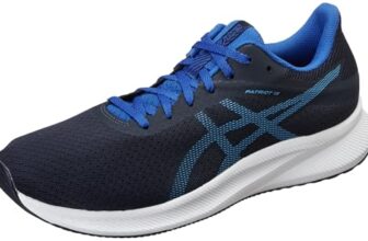ASICS Mens Patriot 13 Midnight/Blue Coast Running Shoes – 6 UK (1011C122.403)
