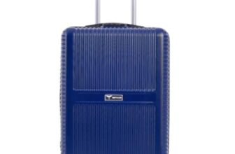 Impulse Urban Polycarbonate (PC) Trolley Bag for Travel Small Cabin Check in, Luggage Bag Hard Case with 8 Wheels 360 Degree Wheeling System (Blue, Small)