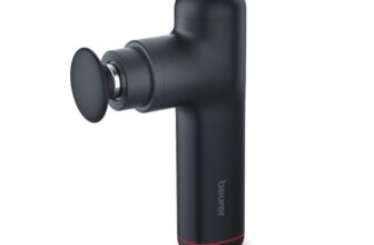 Beurer MG 79 Muscle Body Gun Massager for sensitive area like Neck, Foot and Jaw muscles/With Vibration/ 3 massage attachment.