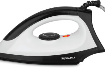 BAJAJ DX 15 (440321) 1000 W Dry Iron(White&Black)