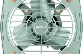 Havells Ventil Air DSP 150mm Exhaust Fan | Strong Air Suction, Rust Proof Body |Suitable for Bathroom, Kitchen, and Office| Warranty: 2 Years | (Pack of 1, Pista Green)