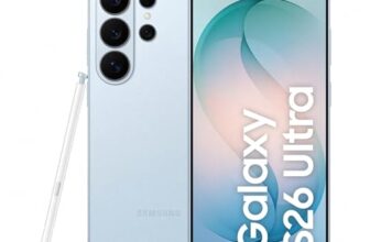 Samsung Galaxy S26 Ultra 5G (Sky Blue, 12GB RAM, 256GB Storage) with Built-in Privacy Display, AI Phone, Photo Assist, Creative Studio, 200MP Camera, 5000mAh Battery and Snapdragon 8 Elite Gen 5