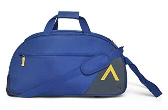 Aristocrat Spark 62Cm Polyester Medium Blue Duffle Bag, 30 Cm