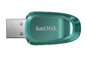 SANDISK Ultra Eco 128GB, USB 3.2 Gen 1, Flash Drive, 100MB/s R, Pendrive, 5Y Warranty (SDCZ96-128G-I35)