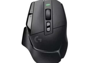 Logitech G502 X Lightspeed Wireless Gaming Mouse – Optical Mouse with LIGHTFORCE Hybrid Optical-Mechanical switches, Hero 25K Gaming Sensor, Compatible with PC/macOS/Windows – Black