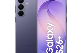 Samsung Galaxy S26 Plus 5G (Cobalt Violet, 12GB RAM, 256GB Storage), AI Phone, Photo Assist, Creative Studio, 50MP Camera, 4900mAh Battery and Super Fast Wireless Charging