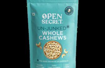 OPEN SECRET Premium Whole Kaju – High Protein Dry Fruit, Fasting Vrat Special Cashews(1 x 2 kg)