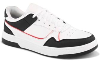 ADISO Classic Men’s Casual Sneakers | Stylish & Comfortable Shoes for Office, Travel & More_Black_7