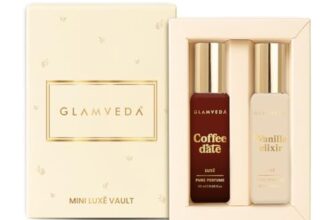 Glamveda Cafe Romance Duo | Luxury Coffee Date & Vanilla Elixir Women Long Lasting | Pure Perfume for Woman 2x20ml | Coffee, Vanilla & Jasmine | Floral & Fruity Premium Fragrance Scent