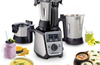 Hamilton Beach 58770-IN 1400 W Juicer Mixer Grinder(58770-IN | 3 Jars | Black and Steel)