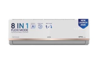 IFB 2 Ton 3 Star 2026 AI Powered Inverter Split Air Conditioner with Hybrid Mode, 8-in-1 Flexi Mode, Heavy Duty Compressor, 4 Way Swing, Self Clean, Copper Condenser (CI223GN32RGM3,White)