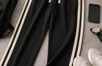KEESUN Striped Men Black Track Pants