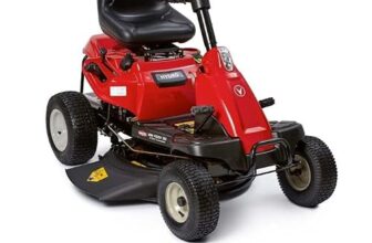 ROVER 13A721JD333 Mini Rider Hydro Ride-On Lawn Mower, 30 Inch Winged Blade, 382cc Single Cylinder OHV Rover Engine, Mowing Area 500-2000 Metre Square, 1 Year Manufacturer Warranty