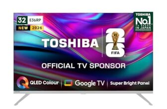 Toshiba 80 cm (32 inches) E36RP Series HD Ready Smart QLED Google TV 32E36RP
