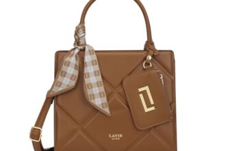 Lavie Luxe Women’s Quare26 Satchel Handbag | Satchel Bag for Work | Ladies Purse | Stylish Shoulder Bag | Gift For Women