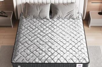 Springwel Dualis 2-in-1 Reversible 6 Inch Bed Mattress | 15 Yrs Warranty | Dual Side – Hard & Soft Support | Breathable & Anti Microbial Bamboo Charcoal Fabric Cover | King Size (72X72X6) Inches