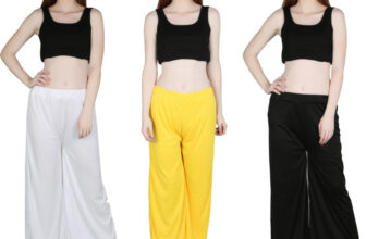 MARAMI Regular Fit Women White, Black, Yellow Trousers