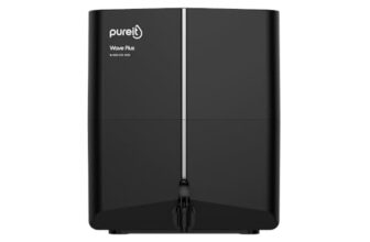 Pureit Wave Plus RO Purifier + Mineral + UV (Black) | Water Purifier for Home | Up to 45% Water Savings | Suitable for Borewell/Tanker/Municipal Supply | Wall Mountable | 7L Storage