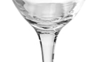 Amazon Brand – Solimo Wine Glass 245ml, Set of 6, Transparent