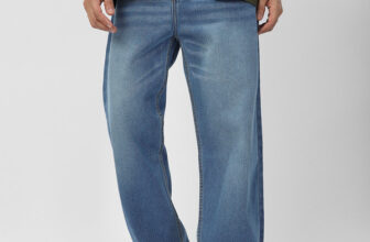 Urbano Fashion Loose Fit Men Light Blue Jeans