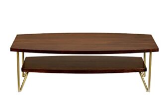 Nilkamal Alexis Solid Wood Center Table (Red Walnut)