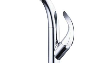 ALTON TSL18025 Single Lever Kitchen Sink Mixer with 360 Swivel Spout and Pull-Down Dual Flow Sprayer/Sink Tap, Sink Faucet (Chrome)