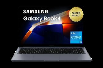 Samsung Galaxy Book4 Metal Intel Core i5 13th Gen 1335U – (16 GB/512 GB SSD/Windows 11 Home) NP750XGJ Thin and Light Laptop(15.6 Inch, Gray, 1.55 Kg, With MS Office)