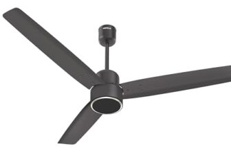 Havells FAB BLDC PRO Ceiling Fan 1200mm, 380 RPM, Savings upto 65%, Reverse Rotation, 4 Modes (Boost, Sleep, Breeze, Mop), Low Wattage 30W, Low Noise, Air Flow:225 CMM, 3 Year Warranty, Smoke Brown