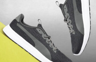 PUMA Jigsaw IDP Running Shoes For Men(Grey , 11)