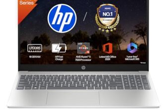 HP 15, AMD Ryzen 5 7520U,(16GB LPDDR5, 512GB SSD), Anti-Glare, Micro-Edge, FHD, 15.6”/39.6cm, Win 11, Office 24,M365 Basic(1yr)*,Silver, 1.59kg, fc0690au, FHD Camera, Backlit KB Laptop