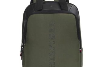 Tommy Hilfiger Unisex Hornet Laptop Backpack – Olive