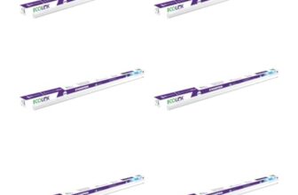 EcoLink 20-watt LED Batten/Tubelight | Champion Compact 4-ft LED Batten for Living Room & Bedroom | Cool White,Pack of 6