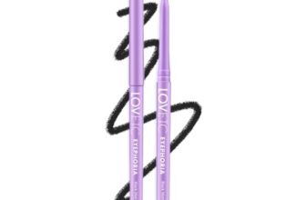 LOVETC Eyephoria Retractable Kajal For Women | Water & Smudge-Proof | Fade Resistant | Intense Payoff | 18-Hr Longwear | Non-Irritating | Dermat & Opthalmologically Tested | Black Matter | 0.35g