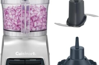 Cuisinart Pixie Chopper Mini Food Processor | 0.7L bowl |2 settings to Chop, Puree, Grind, Whip | Auto-Reversing SmartPower Blade | BladeLock System | Compact, space-saving design | Dishwasher-safe