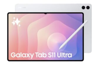 Samsung Galaxy Tab S11 Ultra with AI, Hexagonal S-Pen in-Box, 36.9 cm (14.6 Inch) Dynamic AMOLED 2X Display, 120Hz Refresh Rate, Pre Loaded Pro Apps, 12GB RAM, 256GB Storage, Wi-Fi Tablet, Silver