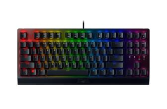 Razer Blackwidow V3 Tenkeyless – Mechanical Gaming Keyboard (Yellow Switch)- Black – Rz03-03491800-R3M1 – Black