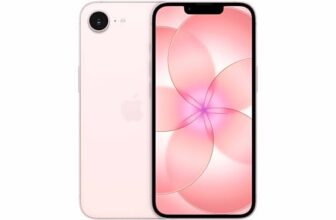 Apple iPhone 17e 512 GB: 15.40 cm (6.1″) Super Retina XDR Display, A19 Chip, All-Day Battery Life, 48MP Fusion Camera, 256GB Starting Storage; Soft Pink