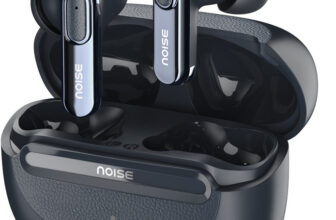 Noise Buds UNO, 40Hrs Playtime, Quad Mic with ENC, Premium Leather Accent, Dual Pair Bluetooth(Navy Grain, True Wireless)