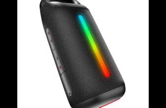 boAt Stone Arc Pro Plus, Spatial Audio, 78mm Drivers, 12H Battery, RGBs & App Support 45 W Bluetooth Speaker(Raging Black, Mono Channel)