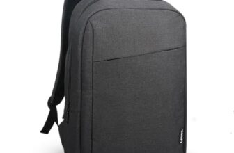 Lenovo 15.6″ Casual Backpack B210, Durable and Water- Repellent Fabric, School & Office Use, Padded Laptop Compartment, Adjustable Shoulder Straps,1 Year Warranty, Black