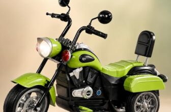 Lifelong Royal Electric Ride On Motor Bike for Kids, Semi Assembled Rechargeable Toy Bike One Touch Start,Light and Music, Long Battery Life, 3 Wheels, Comfortable Seat for 1-6 Yrs (LLEV99)