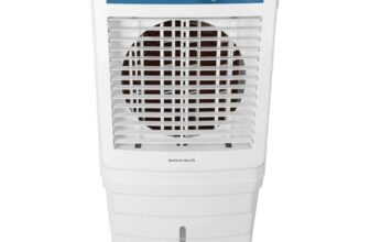 Livpure Aerofrost Neo 90L Desert Air Cooler, White, Adjustable Speed, Ice Chamber, 5 Castor Wheels, Water Level Indicator, Works on Inverter