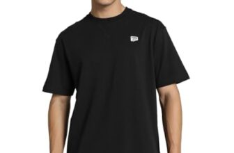 PUMA Mens DOWNTOWN Badge Tee, Black, XL (62592501)