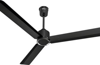 Havells NEON BLDC 1200mm Premium Ceiling Fan with 100% Pure Copper| 5 Star Rating | Remote Controlled | Watt: 28|Air Flow: 220 cmm|Speed: 350 RPM| 2 Years Warranty (MATT BLACK)