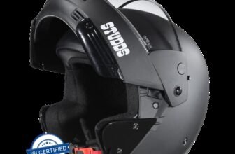STUDDS NINJA PASTEL PLAIN FULL FACE – MATT. BLACK- XL Motorsports Helmet(Matt Black)