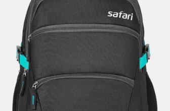 SAFARI ASHPER CB With 6 Pockets 30 L Laptop Backpack(Black)