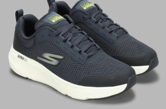 Skechers GO RUN ELEVATE Sneakers For Men(Navy , 9)