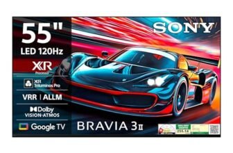 Sony 139 cm (55 inches) BRAVIA 3II Ultra HD Smart LED Google TV K-55XR30M2